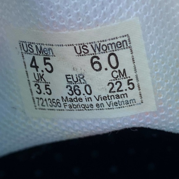 NWT Vans ComfyCush Era Tie-Dye Checker Rainbow Skate Sneaker Shoe M4.5/W6 721356 - Picture 8 of 12